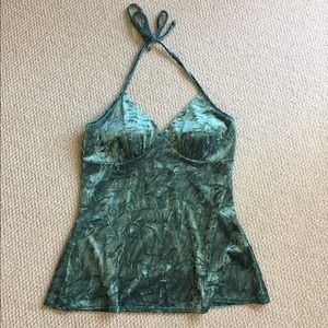 Velvet halter